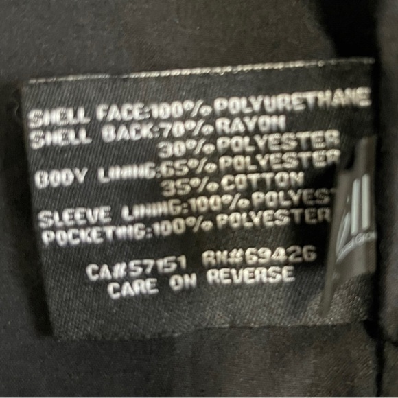 Women’s Wilson Cycle Leather Motorcylce Jacket - Picture 8 of 12